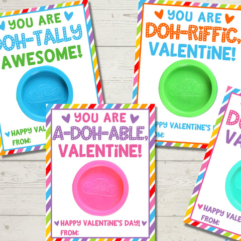 Love and Play-Doh Valentine's Day Gift Sets - Sets of 10, 25, 40 or 100
